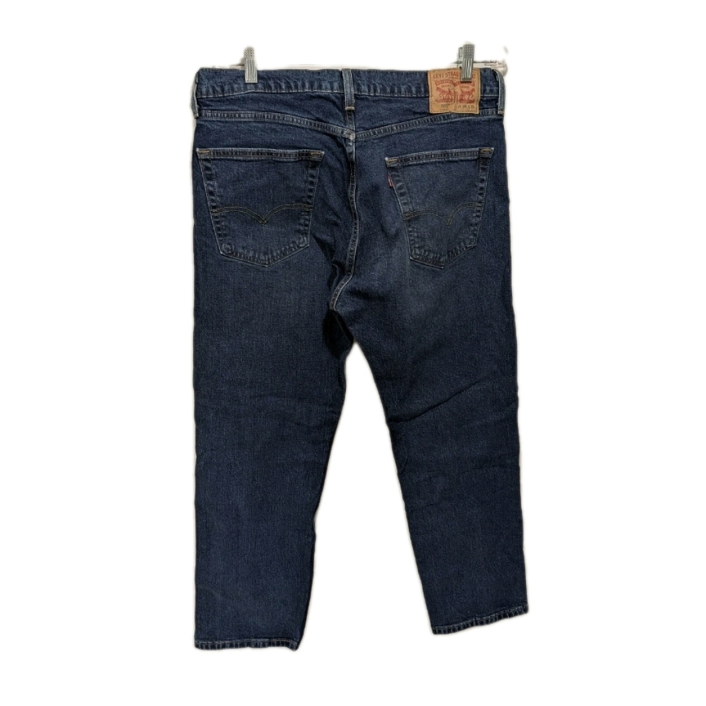 Levi's 505 Men's Denim Blue Jeans Fits 34x29 (Tag 36x29) #2400